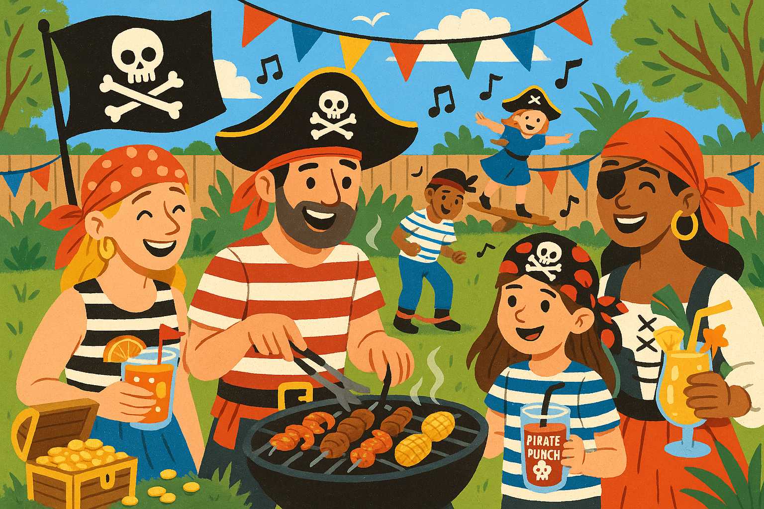 A Pirate’s Guide to Hosting a Legendary Summer Barbecue