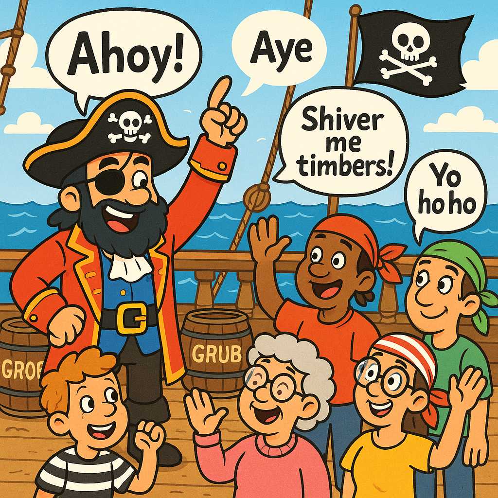 Landlubber to Buccaneer: How to Talk Like a Pirate and Impress Yer Crew