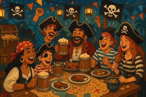 Pirate Pete’s Guide to Swashbucklin’ Social Gatherin’s: Host Parties Like a Buccaneer
